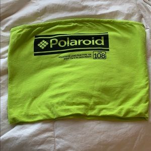 Polaroid Tube Top